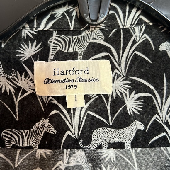 Hartford button down cotton voile shirt - Picture 2 of 5